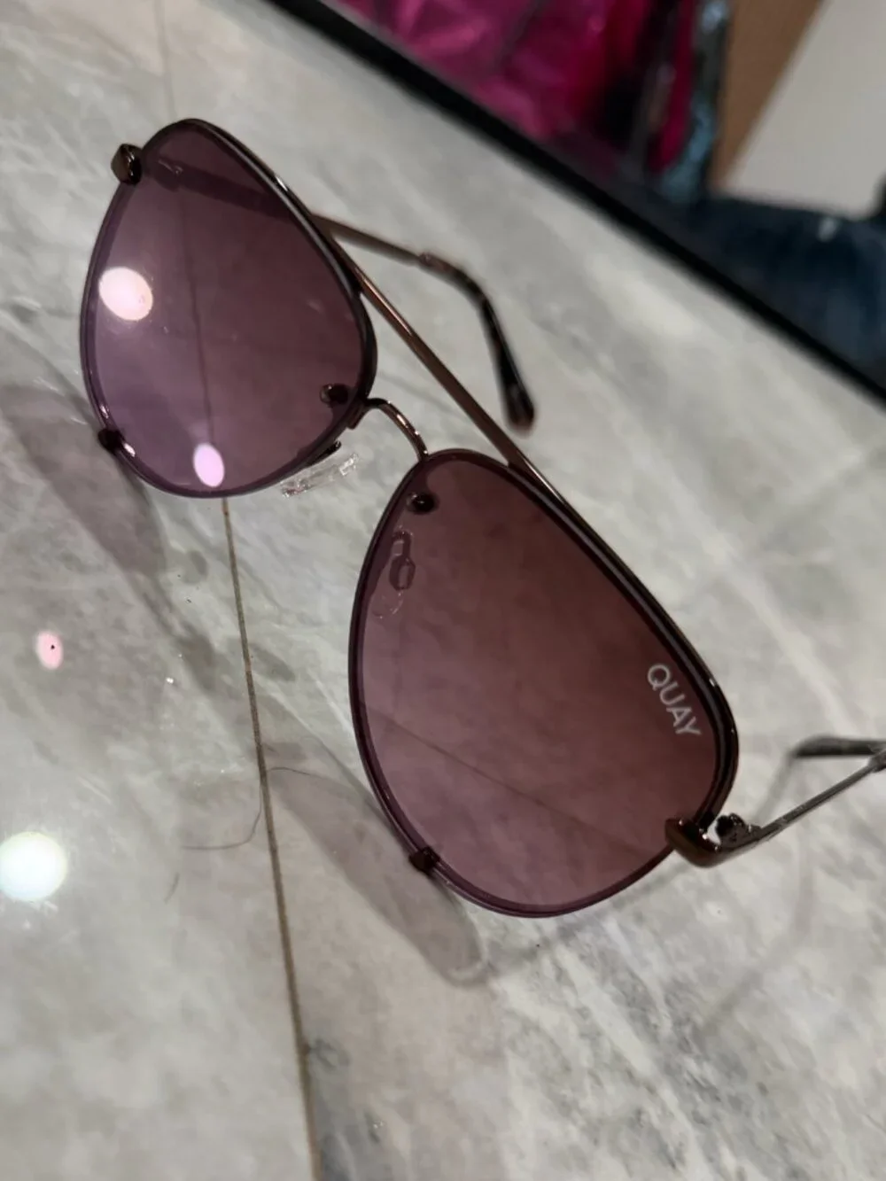 Quay Australia Aviator Sunglasses